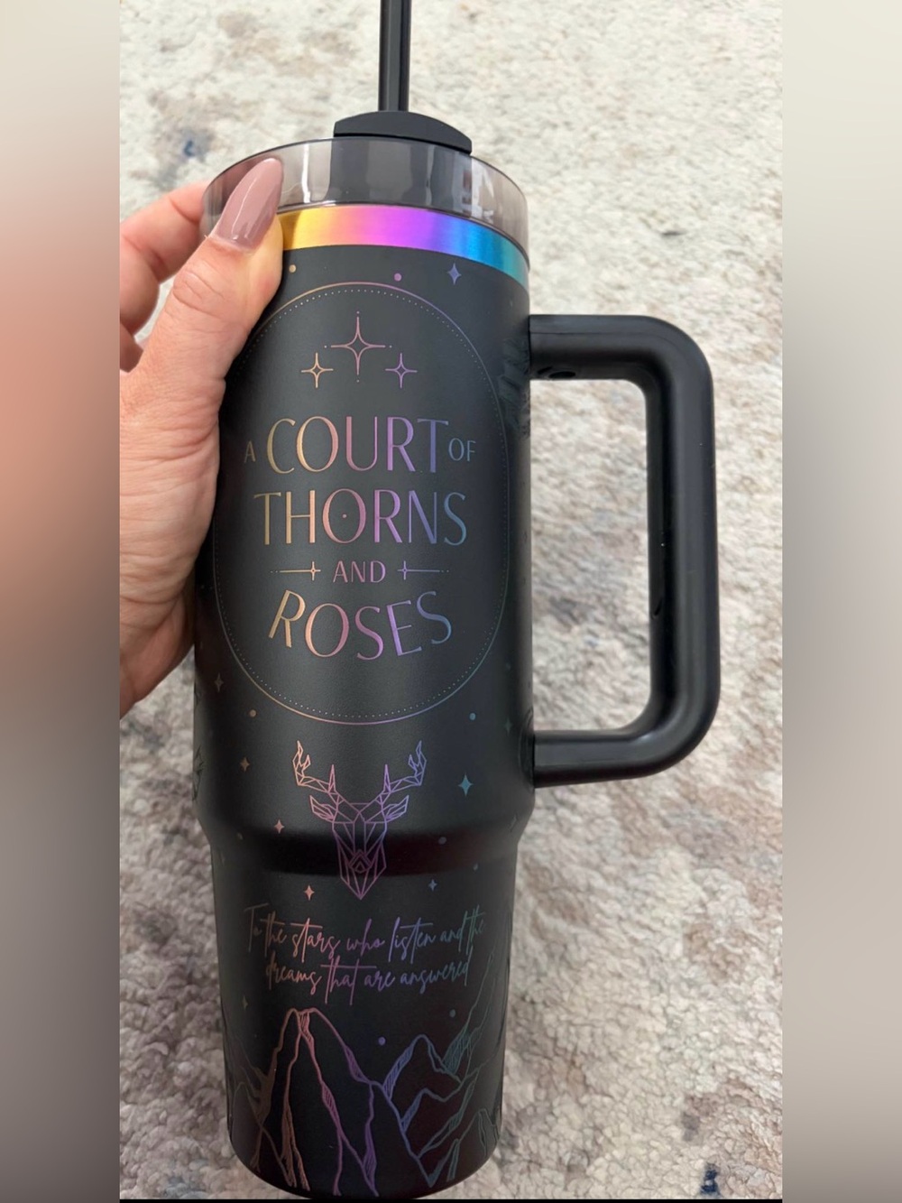 ACOTAR a court of thorns and roses tumbler